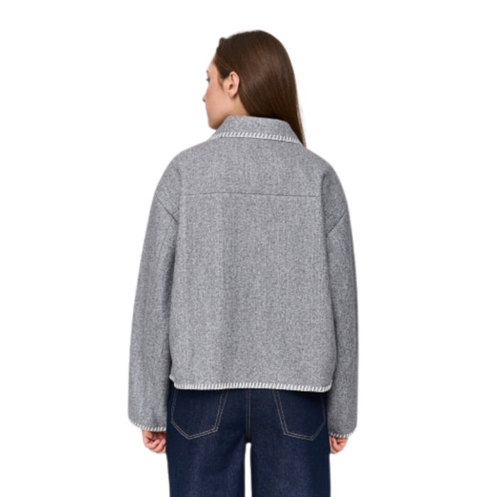 24Colours - Jacke - Grey - Übergangsjacke