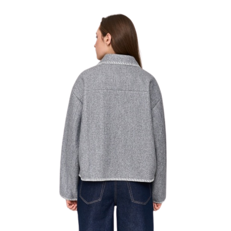 24Colours - Jacke - Grey - Übergangsjacke