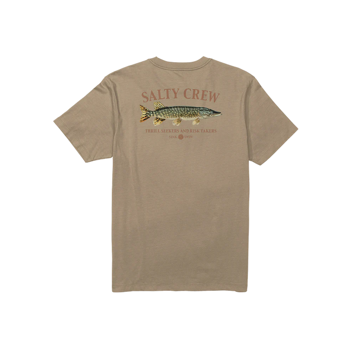 Salty Crew - Euro Pike Premium SS Tee - Twig - T-Shirt