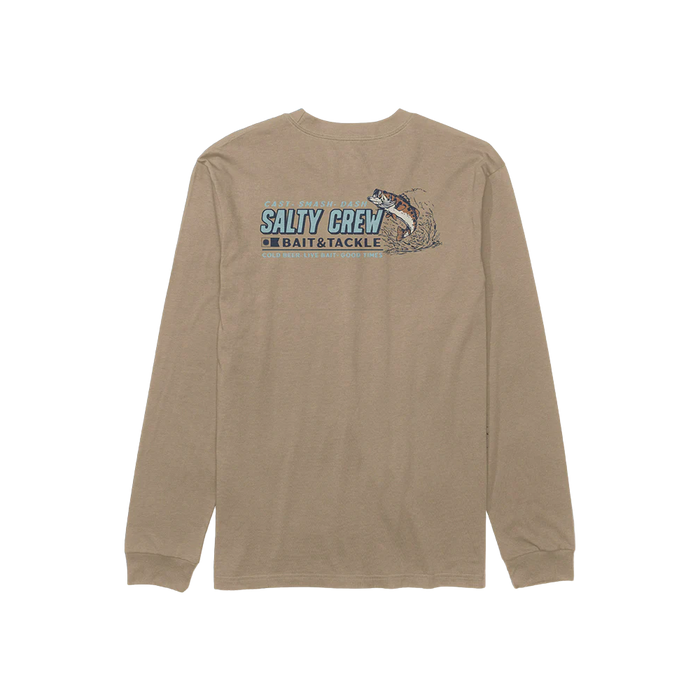 Salty Crew - Live Bait LS Tee - Twig - T-Shirt Langarm