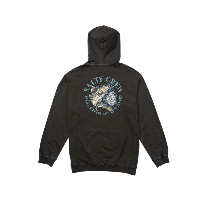 Salty Crew - Reel Fly Vintage Hood Fleece - Vintage Black - Hoodie