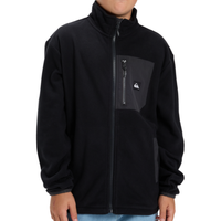 Quiksilver - Ice Fields FZ Youth - Black - Fleece Jacke