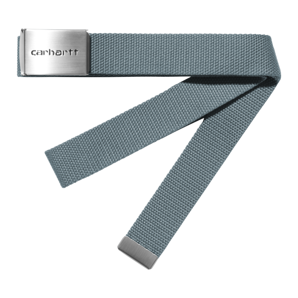 Carhartt - Clip Belt Chrome - Citadel - Textilgürtel