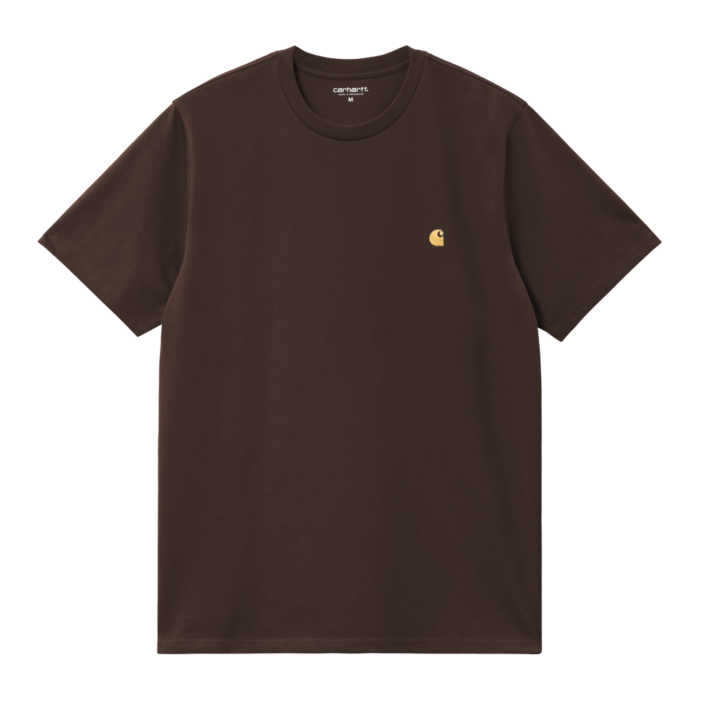 Carhartt - SS Chase T-Shirt - Tobacco/Gold - T-Shirt