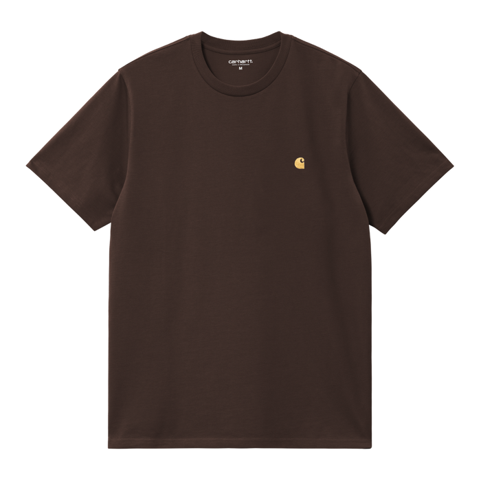 Carhartt - SS Chase T-Shirt - Tobacco/Gold - T-Shirt