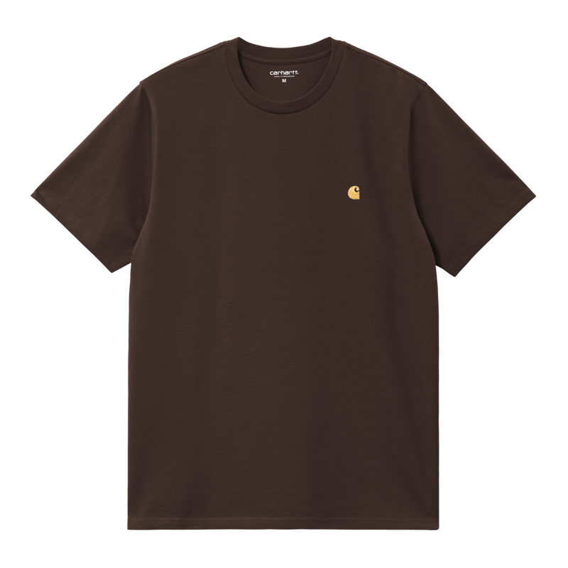 Carhartt - SS Chase T-Shirt - Tobacco/Gold - T-Shirt