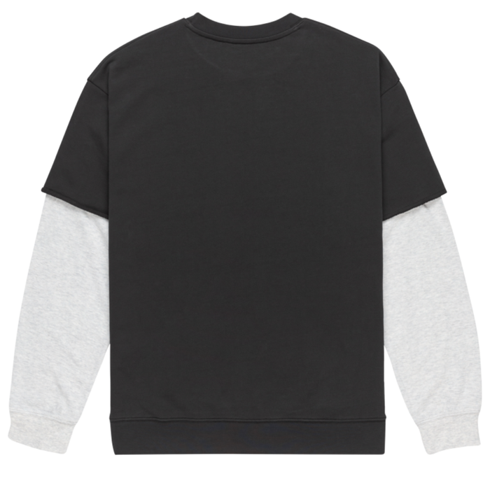 Quiksilver - Openbar Crew - Black - T-Shirt Langarm