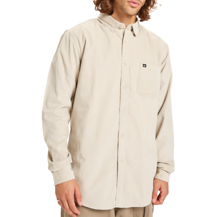 Quiksilver - Smoke Trail Cord - Moonstruck - Langarmhemd