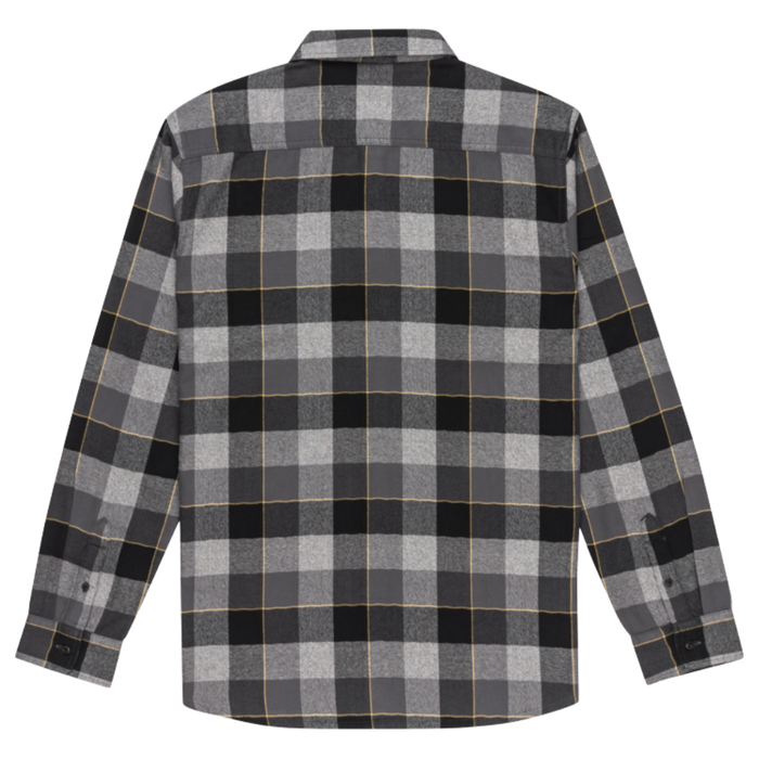 Quiksilver - Motherfly Plaid LS Shirt - Iron Gate Motherfly Check - Langarmhemd