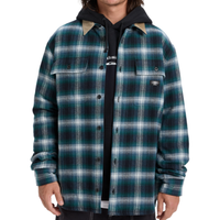 Quiksilver - Mercury Desert Shadow Check - Orion Blue Desert Shadow - Fleece Hemd