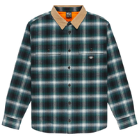 Quiksilver - Mercury Desert Shadow Check - Orion Blue Desert Shadow - Fleece Hemd