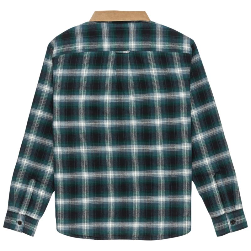 Quiksilver - Mercury Desert Shadow Check - Orion Blue Desert Shadow - Fleece Hemd