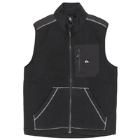 Quiksilver - Clean Coast Gilet - Black - Fleece Weste