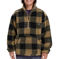Quiksilver - Mercury Woodlands Sherpa - Woodlands Elmwood - Fleece Hemd