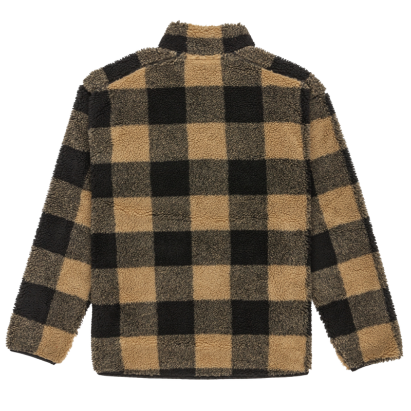 Quiksilver - Mercury Woodlands Sherpa - Woodlands Elmwood - Fleece Hemd