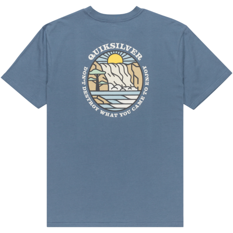 Quiksilver - EV Summer Salt SS - China Blue - T-Shirt