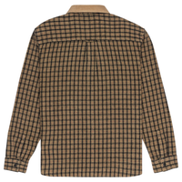 Quiksilver - Mercury Sandstrokes - Sand Strokes Elmwood/Biking Red - Langarmhemd