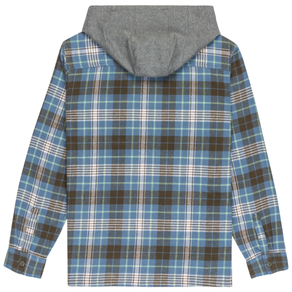 Quiksilver - Hooded Surf LS Shirt - China Blue Hooded - Langarmhemd