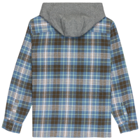 Quiksilver - Hooded Surf LS Shirt - China Blue Hooded - Langarmhemd