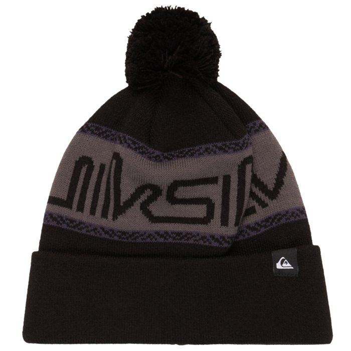 Quiksilver - Summit Beanie - True Black - Bommelmütze