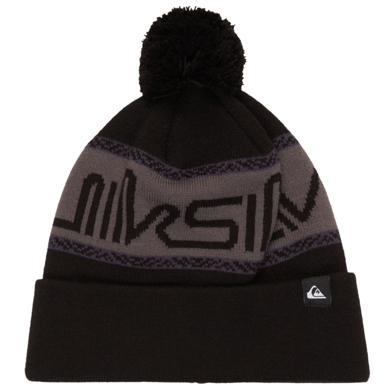 Quiksilver - Summit Beanie - True Black - Bommelmütze