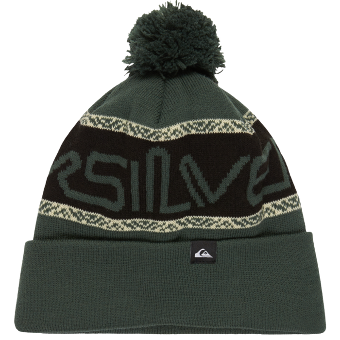 Quiksilver - Summit Beanie - Trekking Green - Bommelmütze
