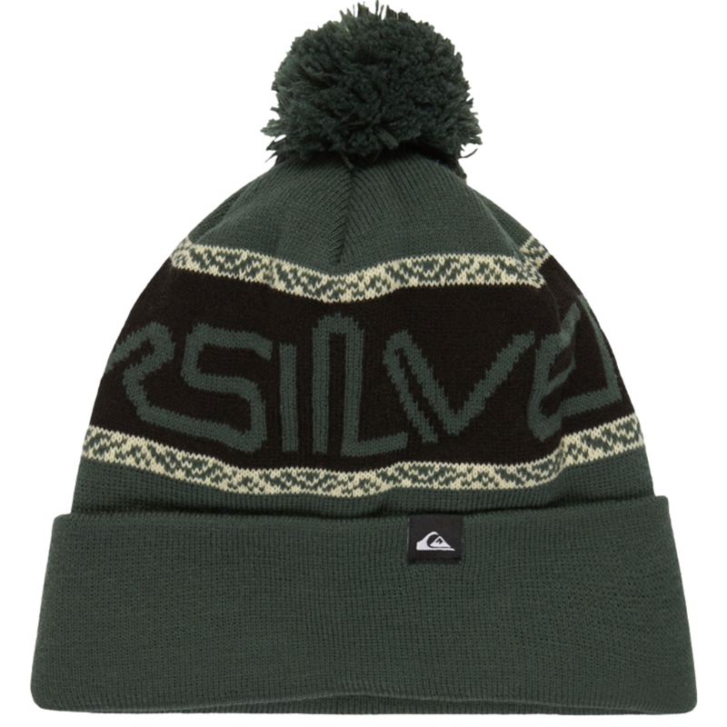 Quiksilver - Summit Beanie - Trekking Green - Bommelmütze