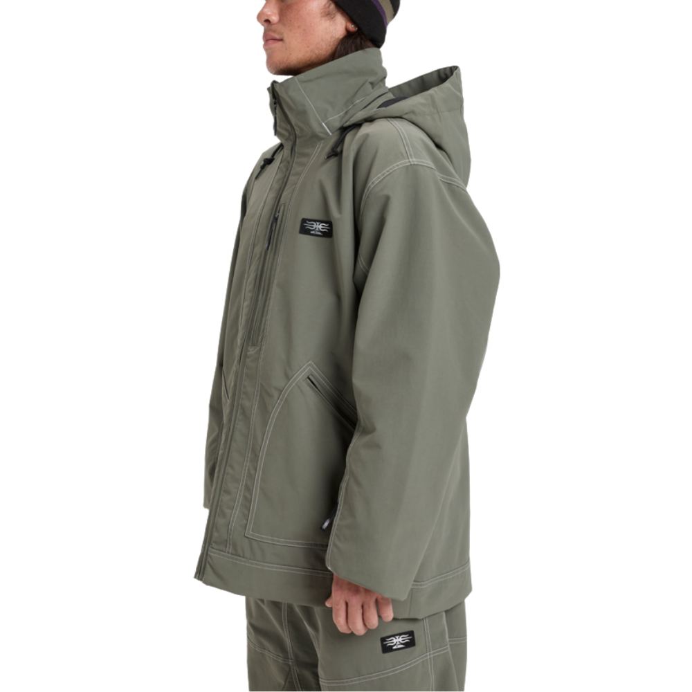 Quiksilver - Live Wire JK - Dusty Olive - Snowboard-Jacke