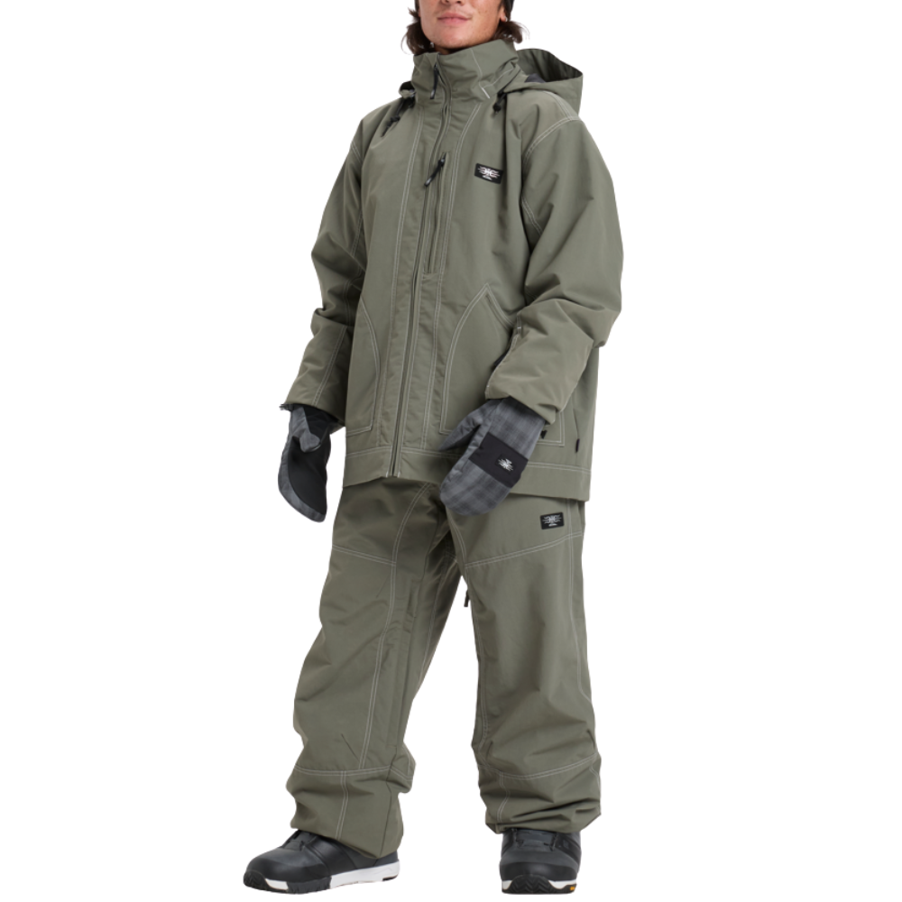 Quiksilver - Live Wire JK - Dusty Olive - Snowboard-Jacke