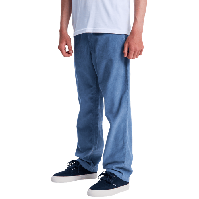Quiksilver - Taxer Cord Pant Youth - China Blue - Straight Fit Pant