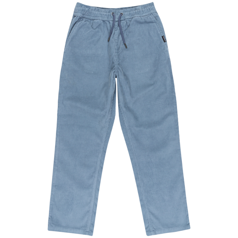 Quiksilver - Taxer Cord Pant Youth - China Blue - Straight Fit Pant