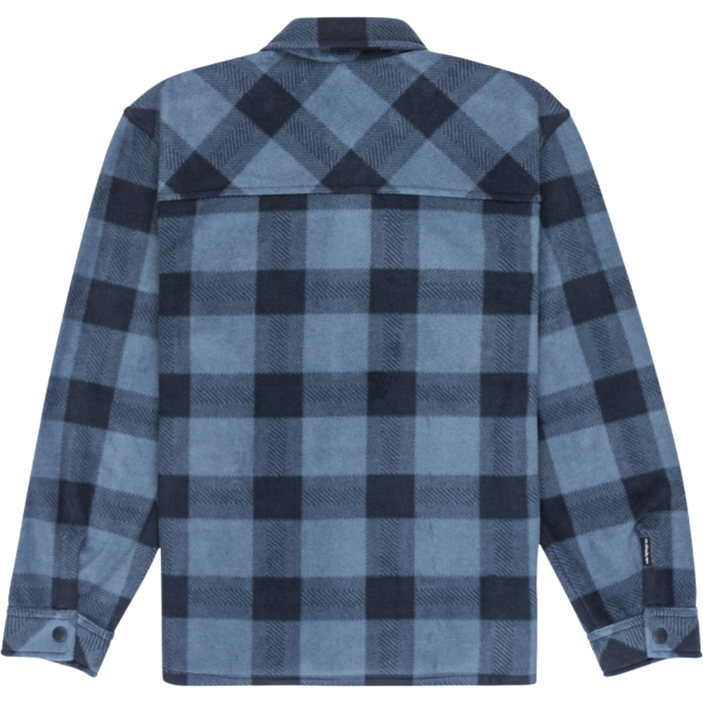 Quiksilver - Bering Strait Check Shirt Yth - China Blue Northsea Plaid - Langarmhemd