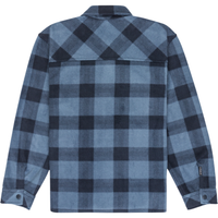 Quiksilver - Bering Strait Check Shirt Yth - China Blue Northsea Plaid - Langarmhemd