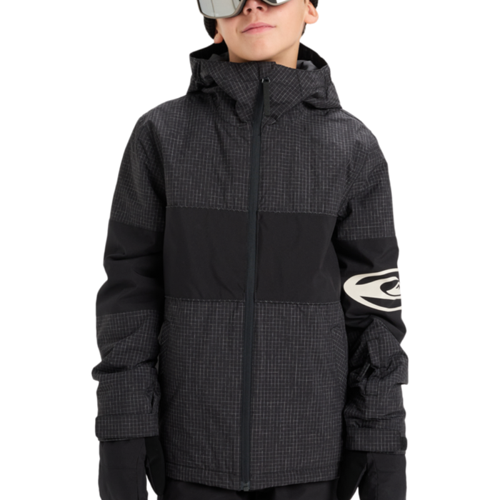 Quiksilver - High In The Hood Youth JK - True Black - Snowboard-Jacke