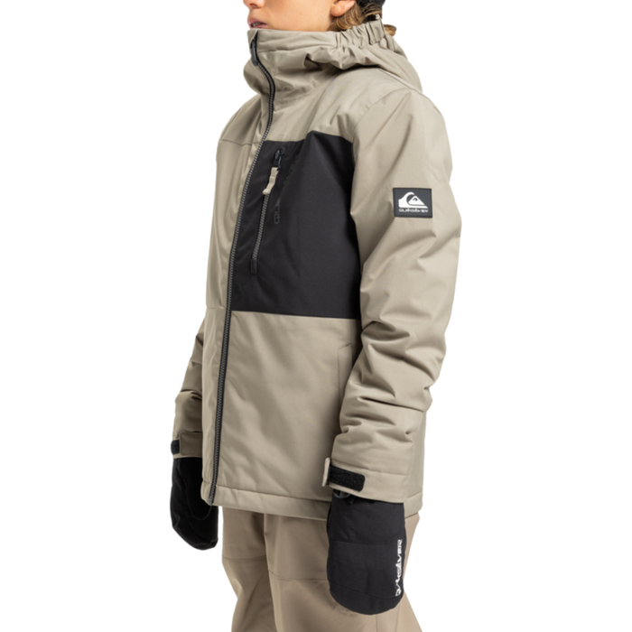 Quiksilver - Side Hit Solid Youth JK - Fallen Rock - Snowboard-Jacke