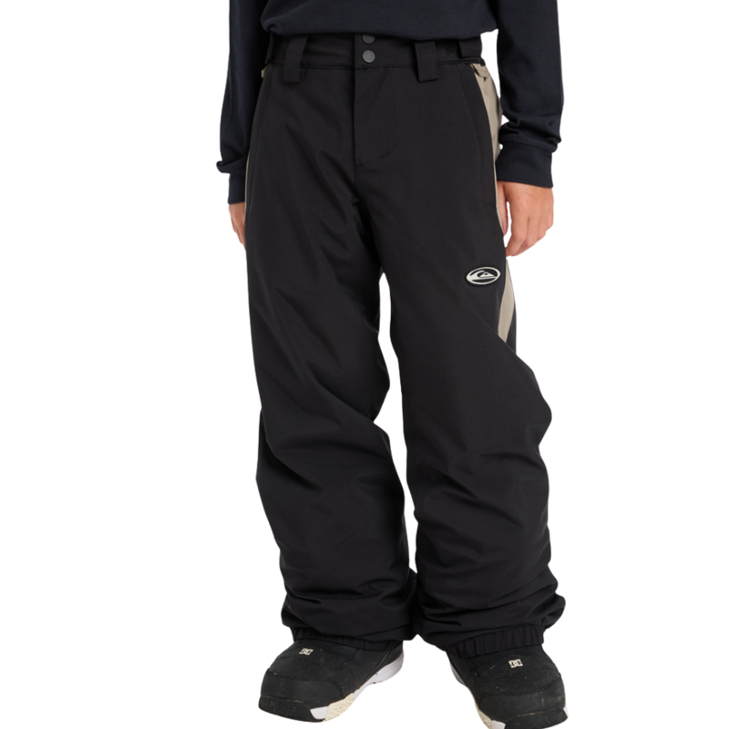 Quiksilver - Snow Down Yth PT - True Black - Snowboard-Hose
