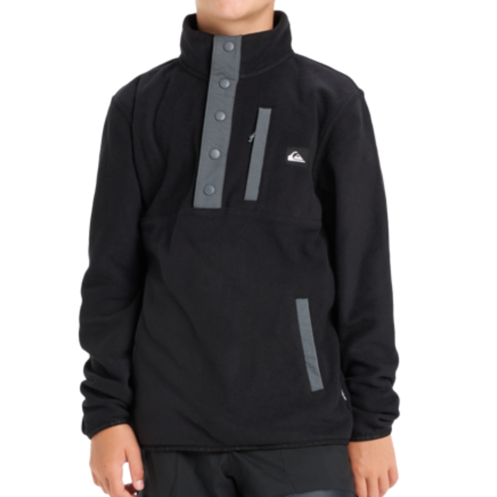 Quiksilver - No Destination HZ Youth - Black - Fleece Sweater