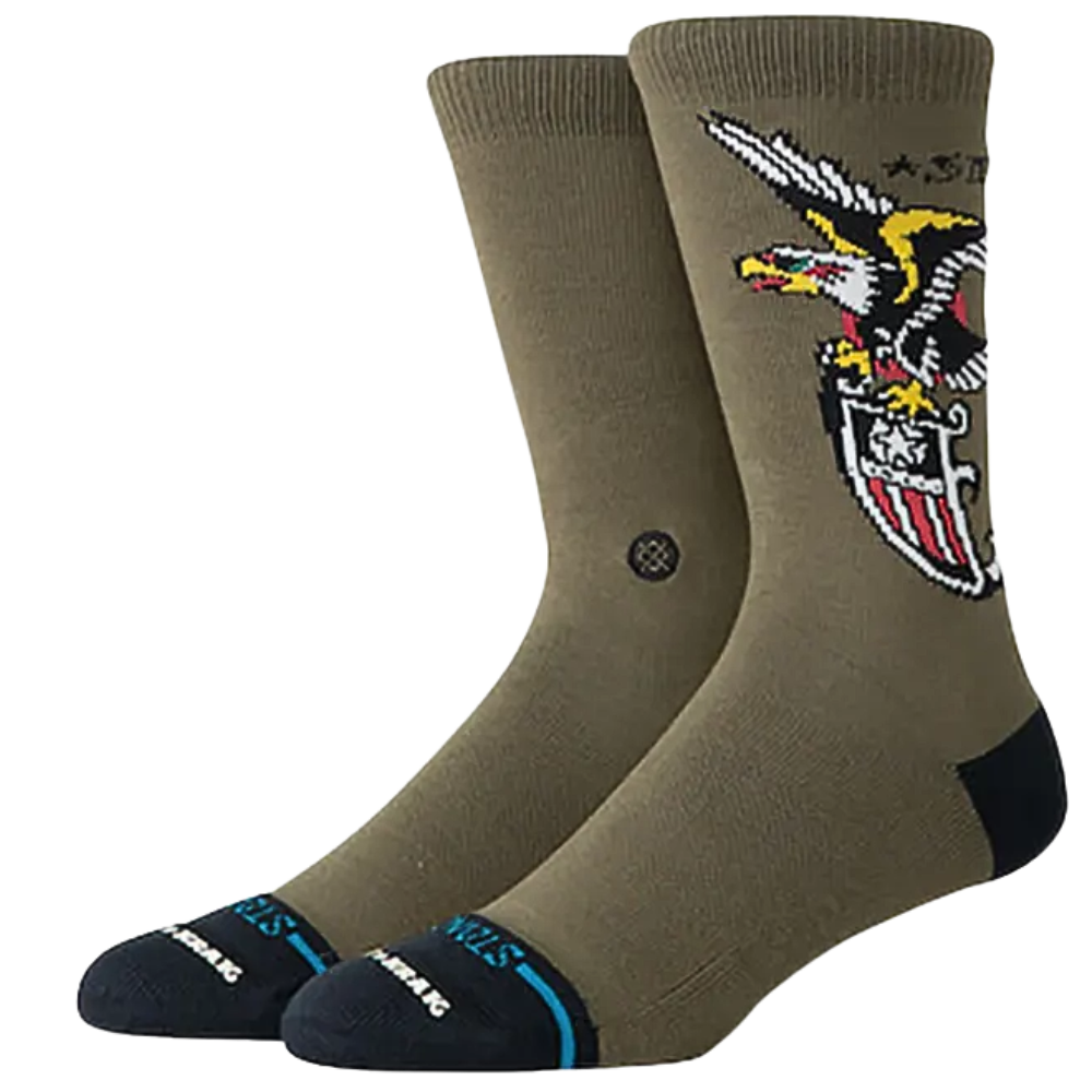 Stance - The Eagle Crew - Military Green - Socken