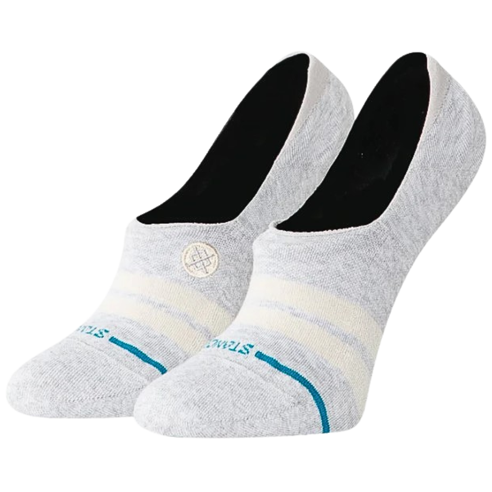 Stance - Racer Stripe No Show - Heathergrey - Socken