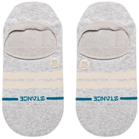 Stance - Racer Stripe No Show - Heathergrey - Socken