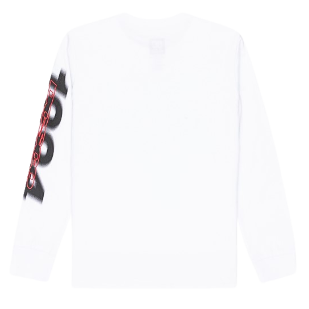 DC - Slathletic LS Boy - White - T-Shirt Langarm