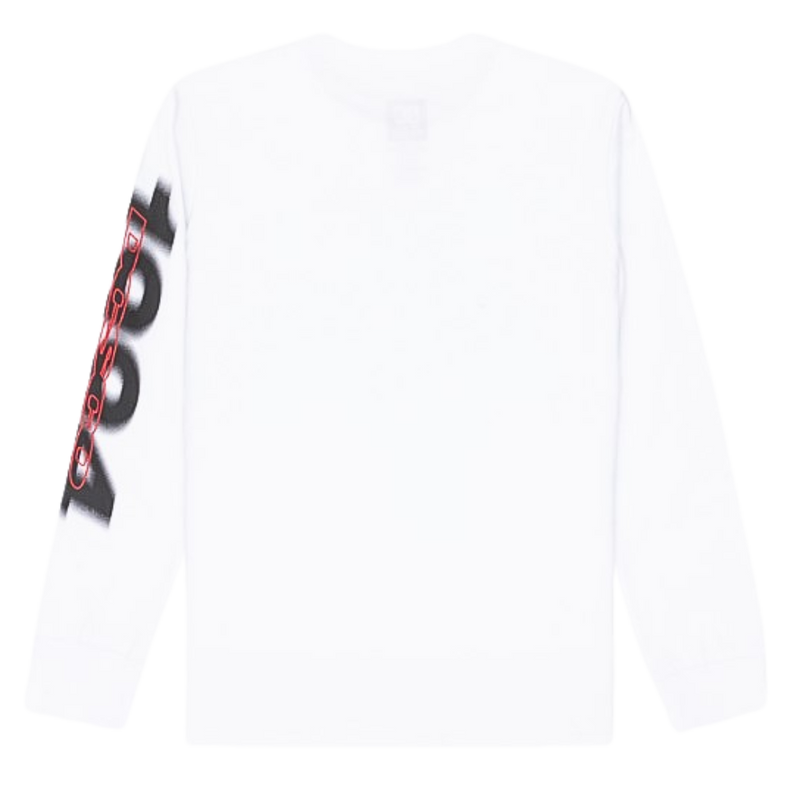 DC - Slathletic LS Boy - White - T-Shirt Langarm