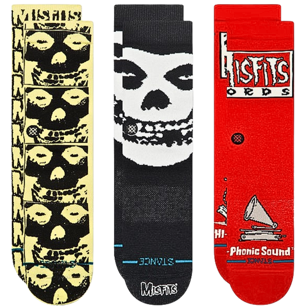 Stance - Misfits Box Set - Black/Black - Socken