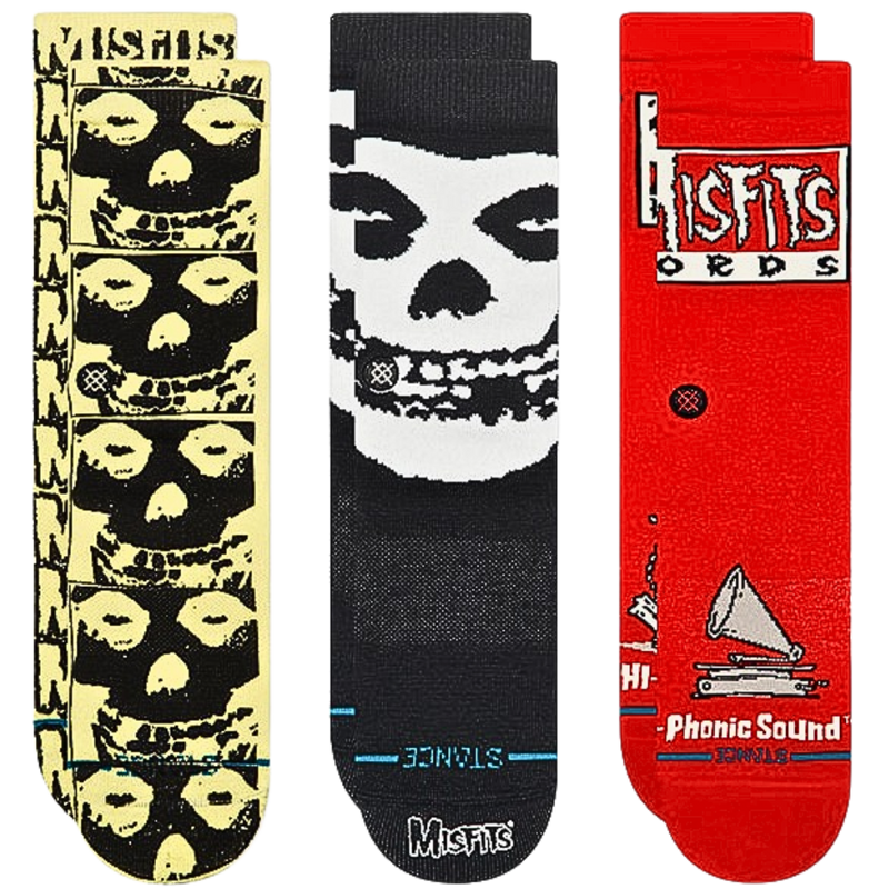 Stance - Misfits Box Set - Black/Black - Socken
