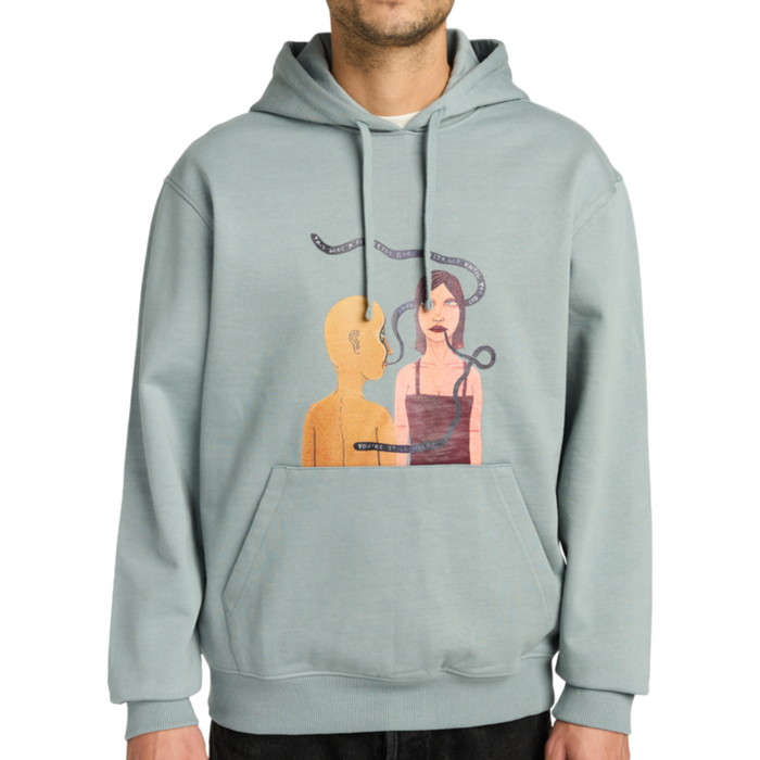 RVCA - Youre Still There Hoodie - Lead - Hoodie