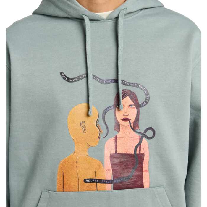 RVCA - Youre Still There Hoodie - Lead - Hoodie