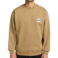 RVCA - Palm Crest Crew Fleece - Coyote - Crew Sweater