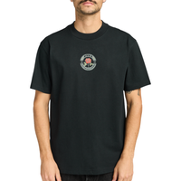 RVCA - Roses Poster SS - Black - T-Shirt