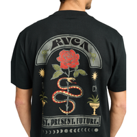 RVCA - Roses Poster SS - Black - T-Shirt