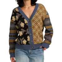RVCA - Lumen Cardigan - Stone Blue - Strickjacke